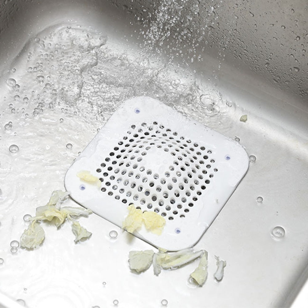 Silicone Anti-blocking Sink Drain Covers & Strainers -