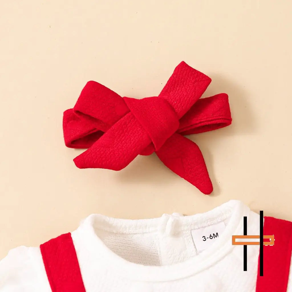 Baby Girl Two-Tone Bow Detail Dress - Fashion