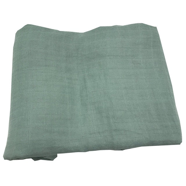 Bamboo Fiber Cotton Fabric Cloth - Light green - Home &