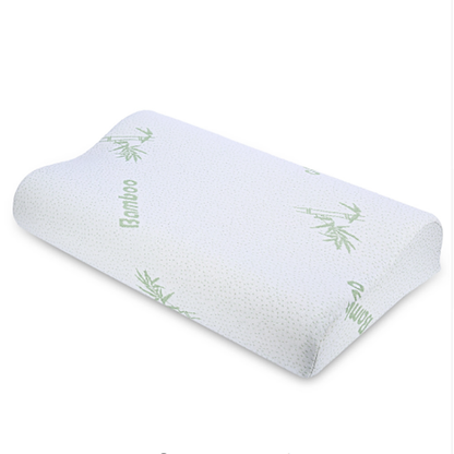 Bamboo Fiber Pillows - White / M - 19.7x11.8 inches - Home &