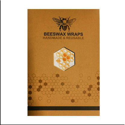 Eco Friendly Reusable Organic Bees Wax Paper Wrap - 1 Set 3