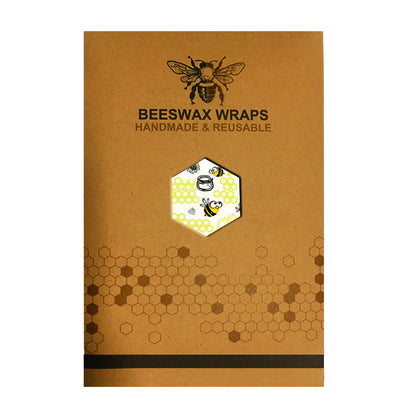 Eco Friendly Reusable Organic Bees Wax Paper Wrap - 1 Set 3