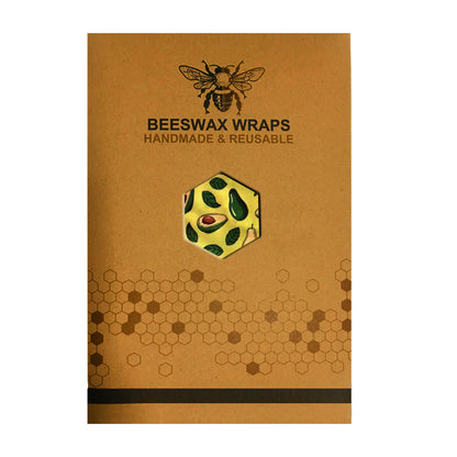 Eco Friendly Reusable Organic Bees Wax Paper Wrap - 1 Set 3