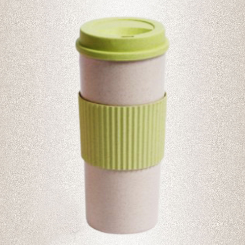 Eco-friendly Wheatstraw & Silicone Tumblers Mugs Cups -