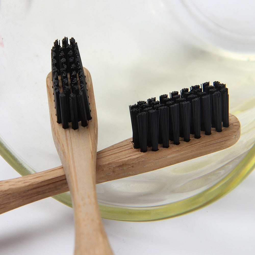 Elegant Bamboo Toothbrushes - Bamboo - Personal Care