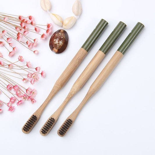 Elegant Bamboo Toothbrushes - Bamboo - Personal Care