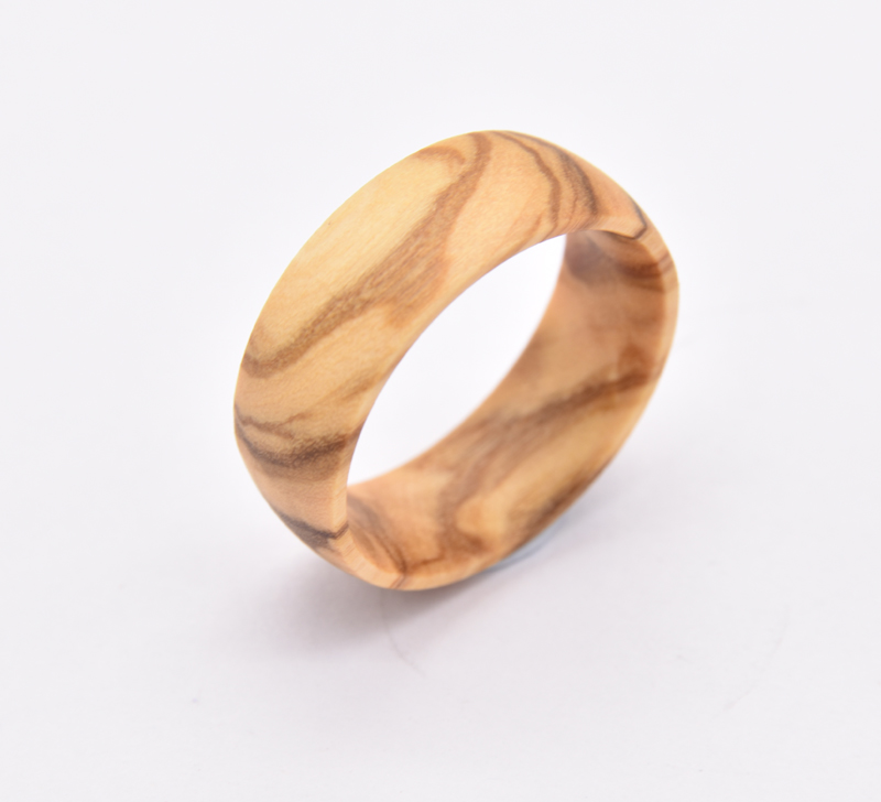 Handcrafted Olive Wood Rings - Wood Ring