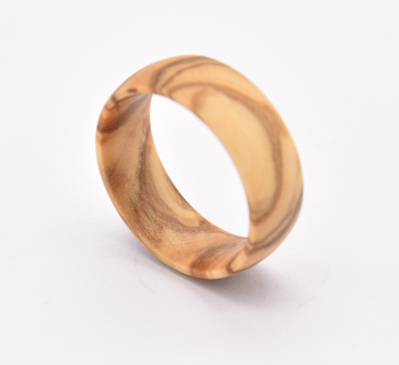 Handcrafted Olive Wood Rings - Wood Ring