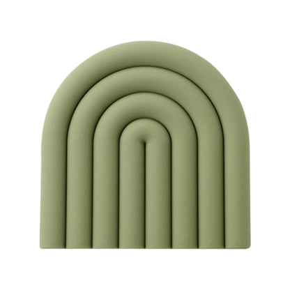 Heat-resistant Silicone Placemats - Green / 15cm - Home &