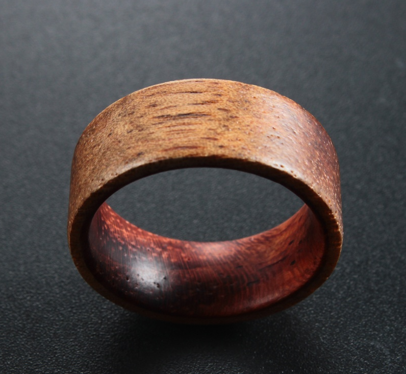 Koa Wood and Brazilian Rosewood Rings - Ring