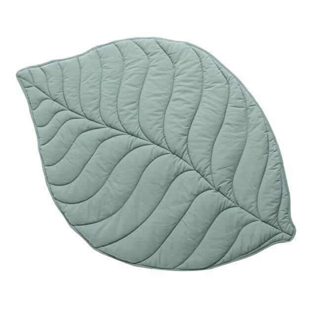 Leaf Shape Floor Kennel Blanket Pet Bed Accessories - Green