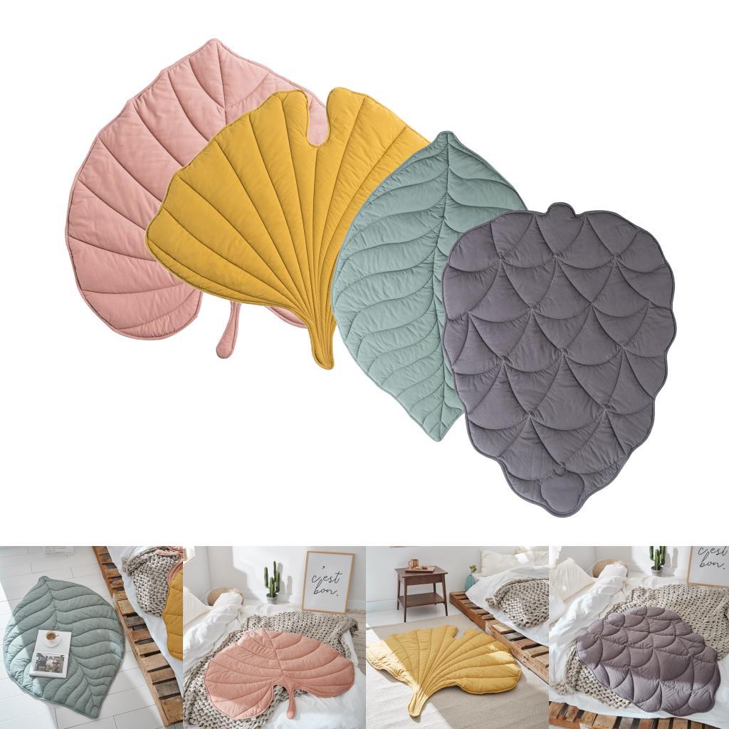 Leaf Shape Floor Kennel Blanket Pet Bed Accessories - Floor