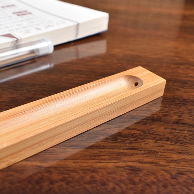 Natural Rustic Wood Incense Holders - Home & Garden