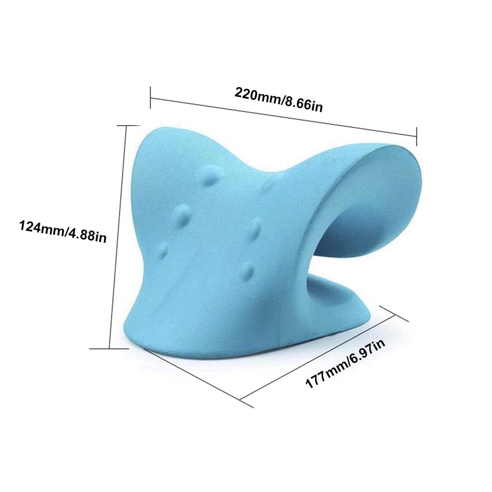 Neck Strain Stress Relief Spine Alignment Pillow - Home &