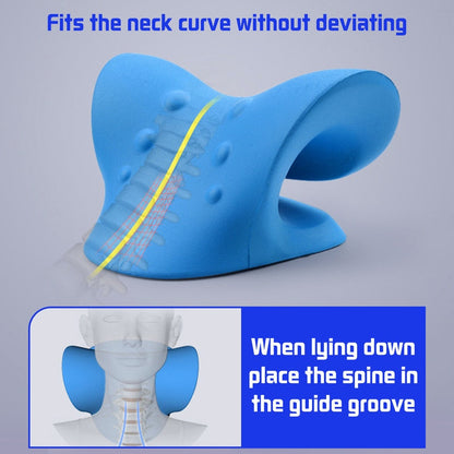 Neck Strain Stress Relief Spine Alignment Pillow - Home &