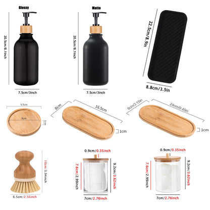 Refillable Rustic Soap & Lotion Dispensers Pump Bottle -