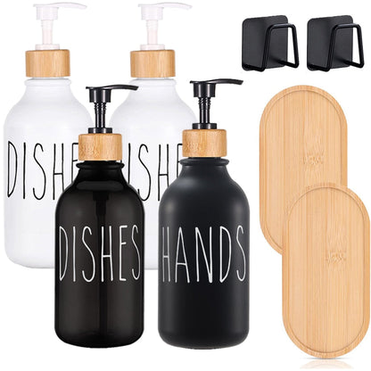 Refillable Rustic Soap & Lotion Dispensers Pump Bottle -