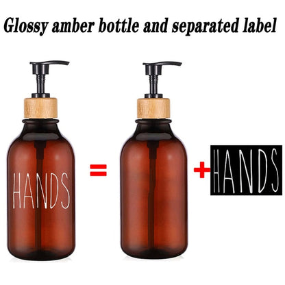 Refillable Rustic Soap & Lotion Dispensers Pump Bottle -