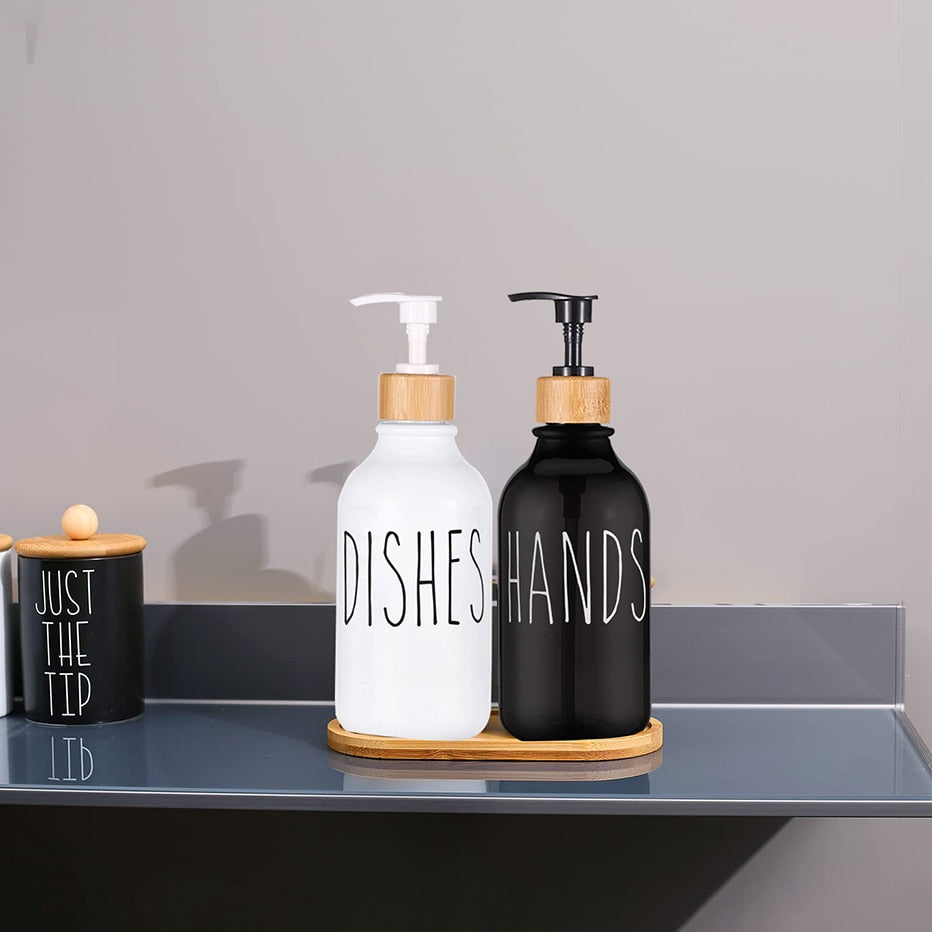 Refillable Rustic Soap & Lotion Dispensers Pump Bottle -