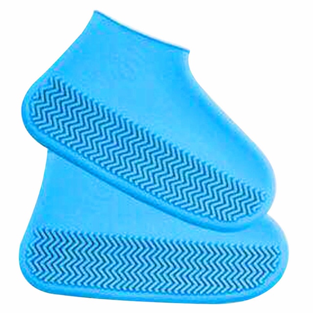 Silicone Shoe Covers - Blue / L - Shoe Care