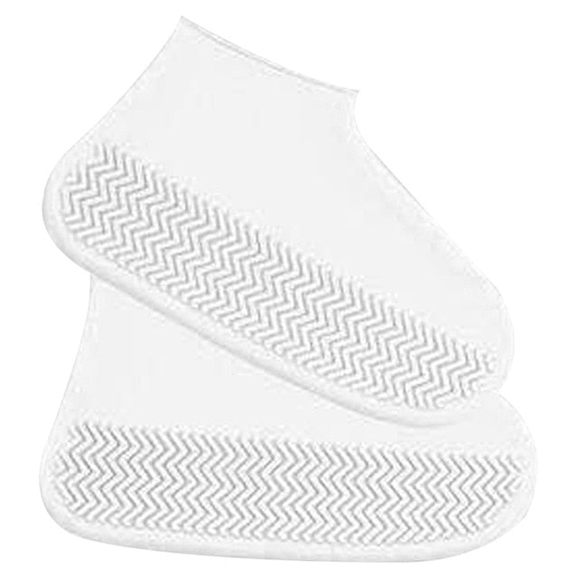 Silicone Shoe Covers - Transparent White / L - Shoe Care