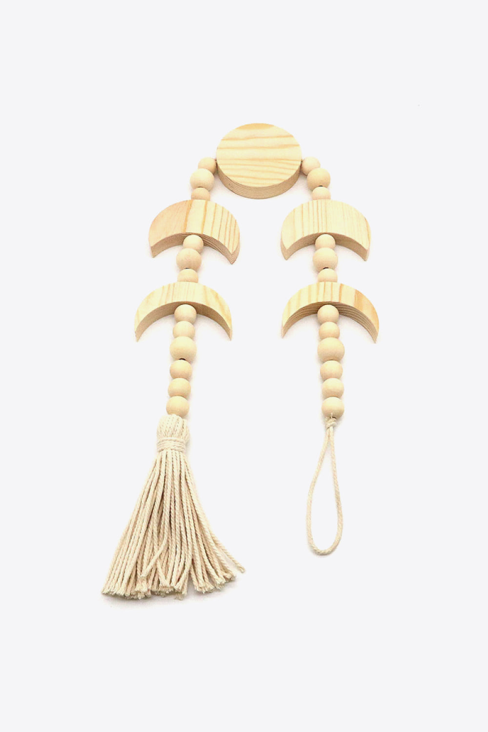 Wooden Tassel Wall Hanging Decor - Home & Garden