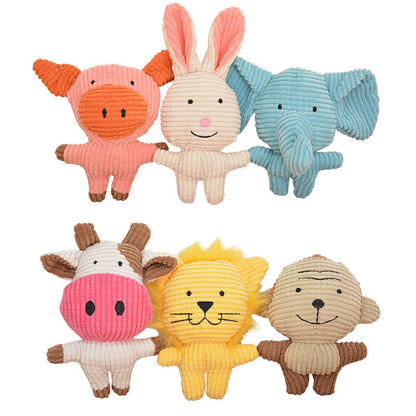 Squeaky Plush Pet Toys