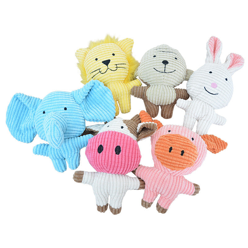 Squeaky Plush Pet Toys